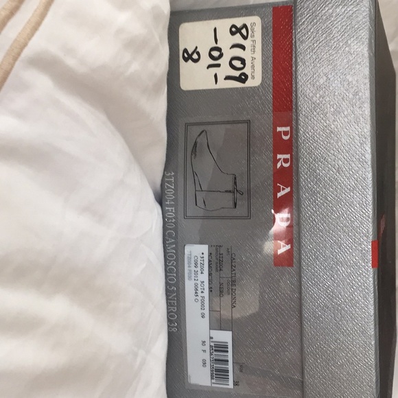 Prada Black suede booties - Picture 4 of 8